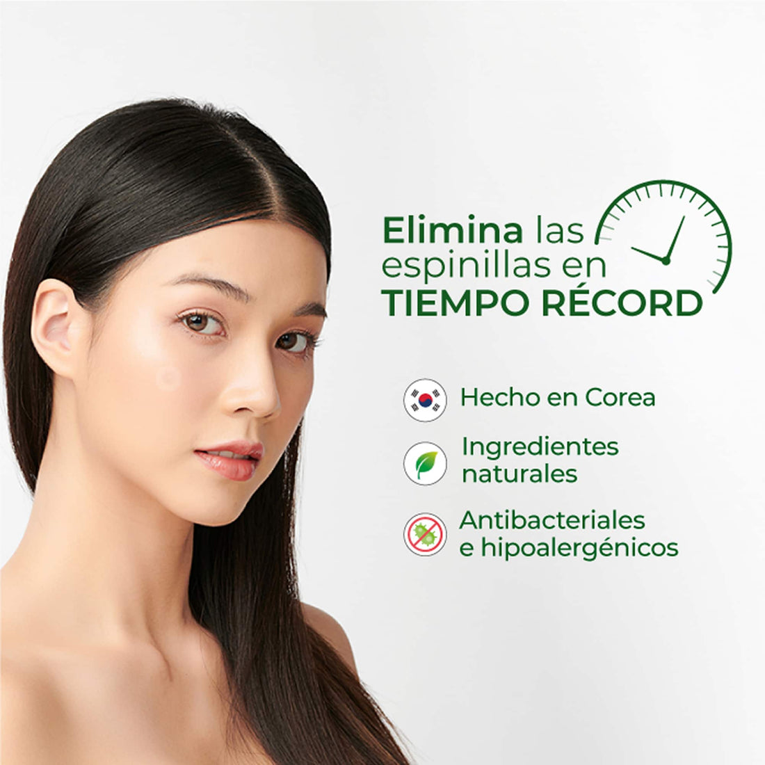 Parches Hidrocoloides Antibrotes para Imperfecciones 120 unidades – Kundal Derma Spot Patch