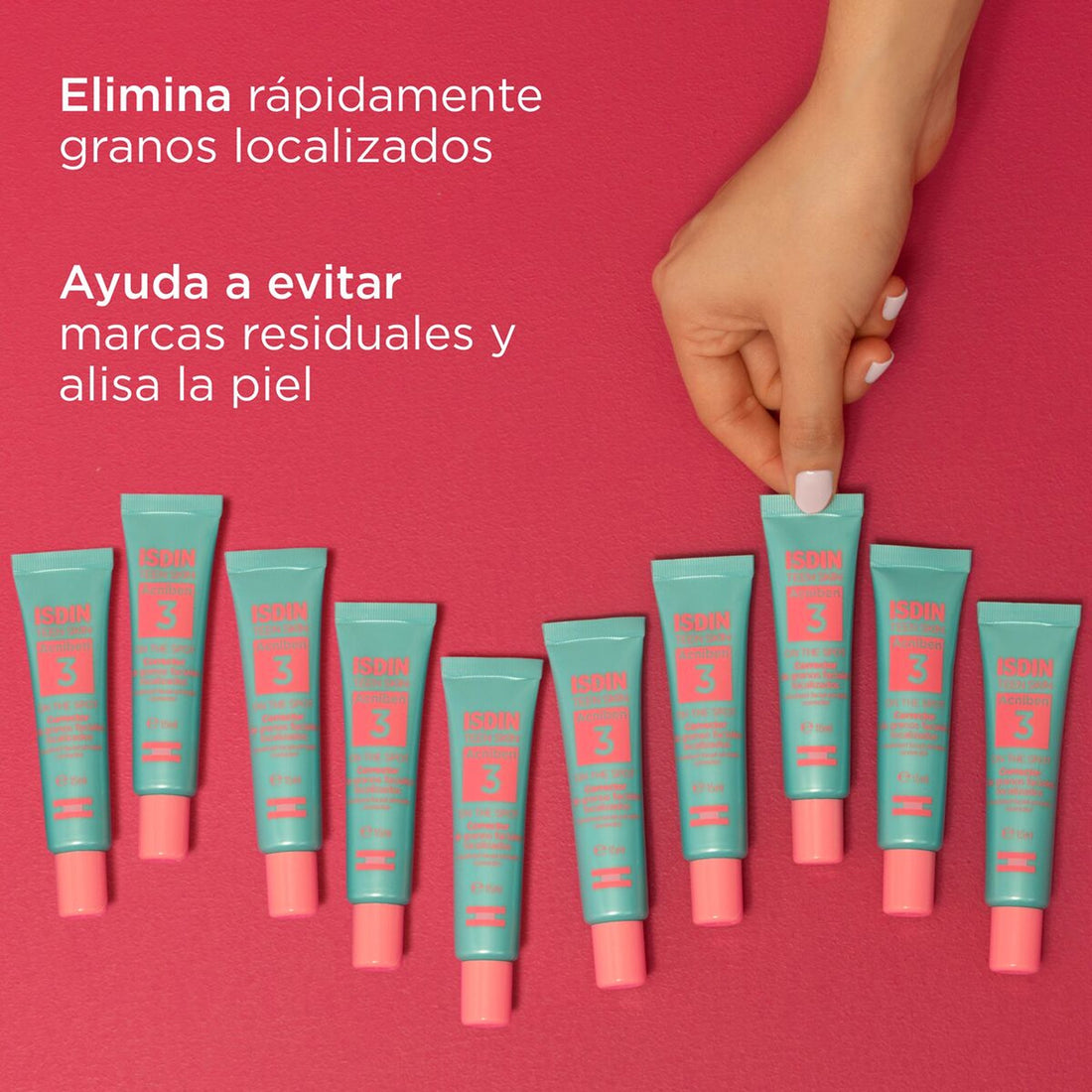 ISDIN Gel secante para granos y brotes puntuales 15ml - Teen Skin Acniben On The Spot