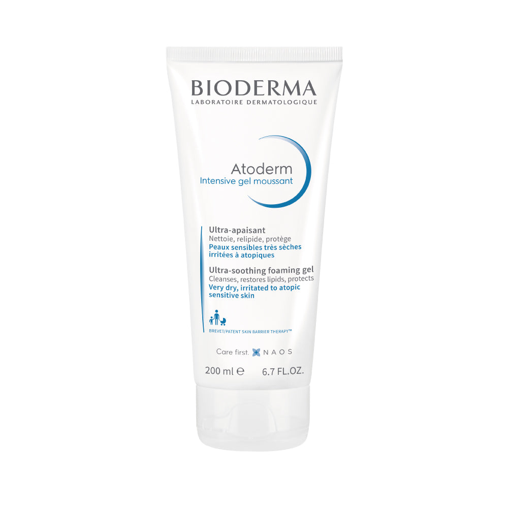 Gel limpiador ultra suave para piel muy seca 200ml – Bioderma Atoderm Intensive Gel Moussant