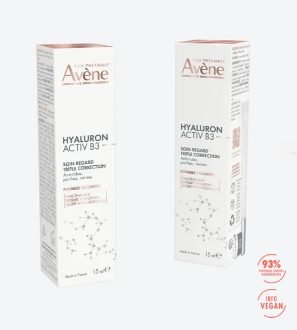 Avène Hyaluron Activ B3 Ojos 15ML - Cuidado de ojos triple corrección
