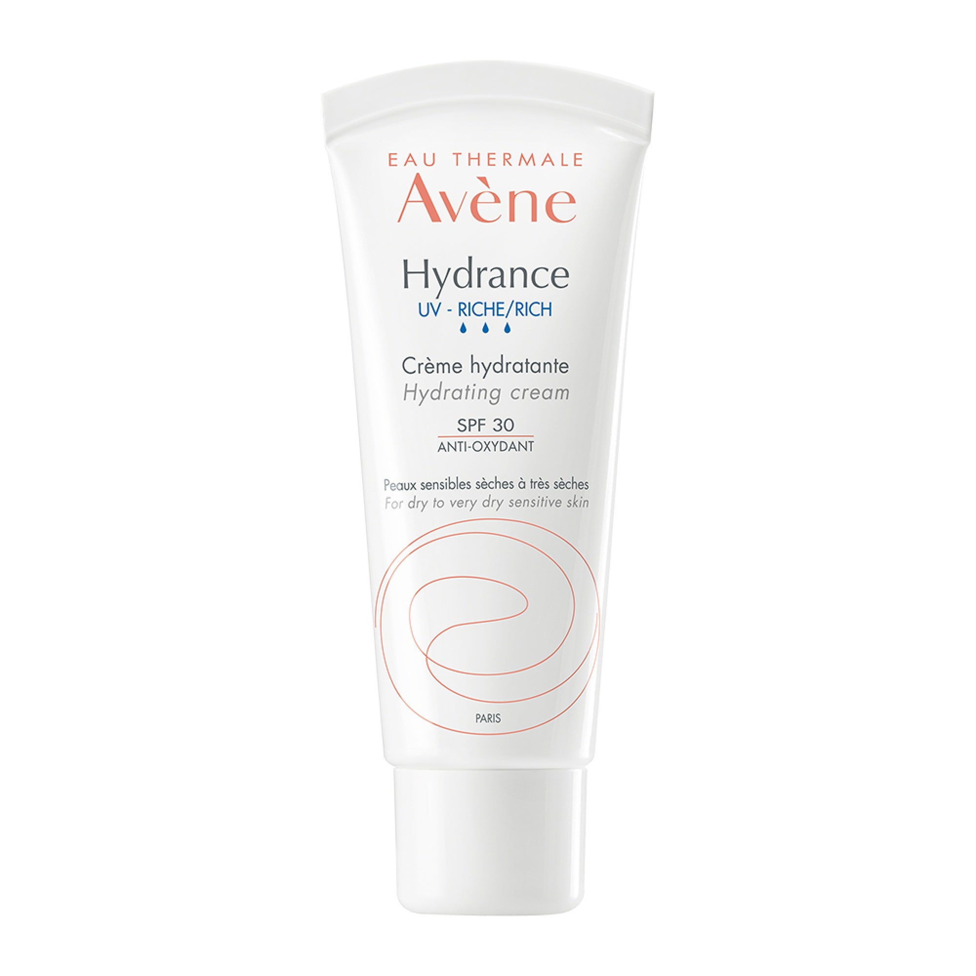 Crema Hidratante Rica con SPF30 para Piel Seca 40ml – Avène Hydrance UV