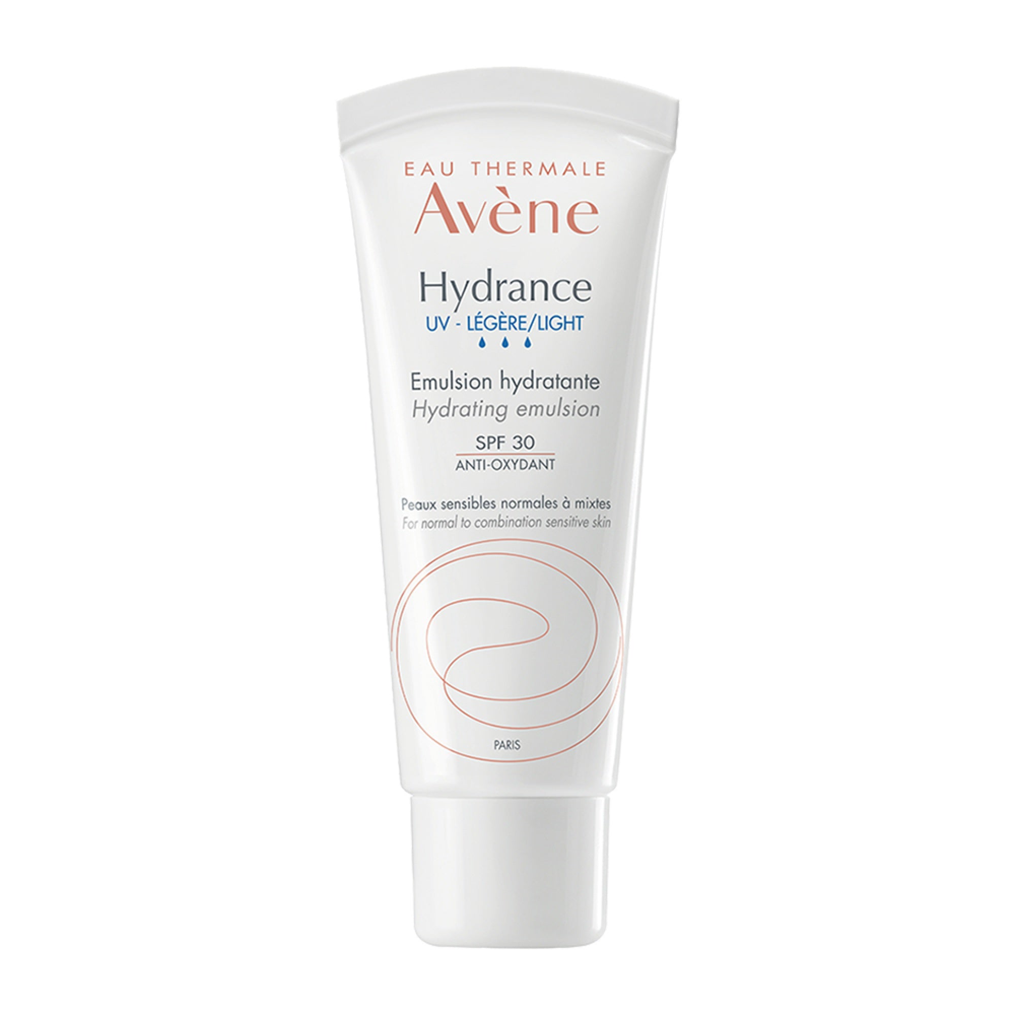 Crema Hidratante Ligera con SPF30 para Piel Normal a Mixta 40ml – Avène Hydrance UV