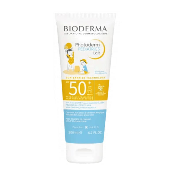 Bioderma Photoderm Pediatrics Lait SPF50+ Protector Solar para Niños (200ml)