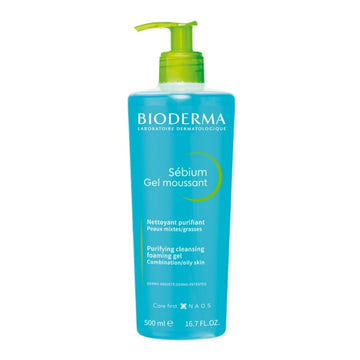 Bioderma Sébium Gel Moussant Limpiador Purificante Piel Grasa (500ml)