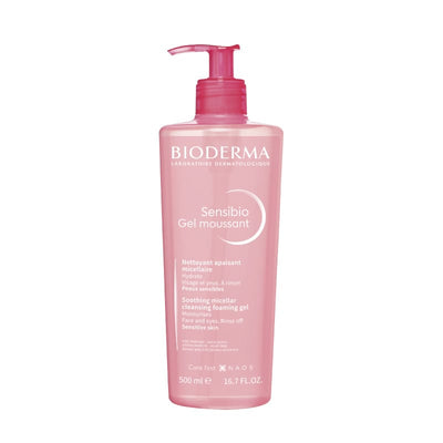 Bioderma Sensibio Gel Moussant Limpiador Calmante Piel Sensible (500ml)