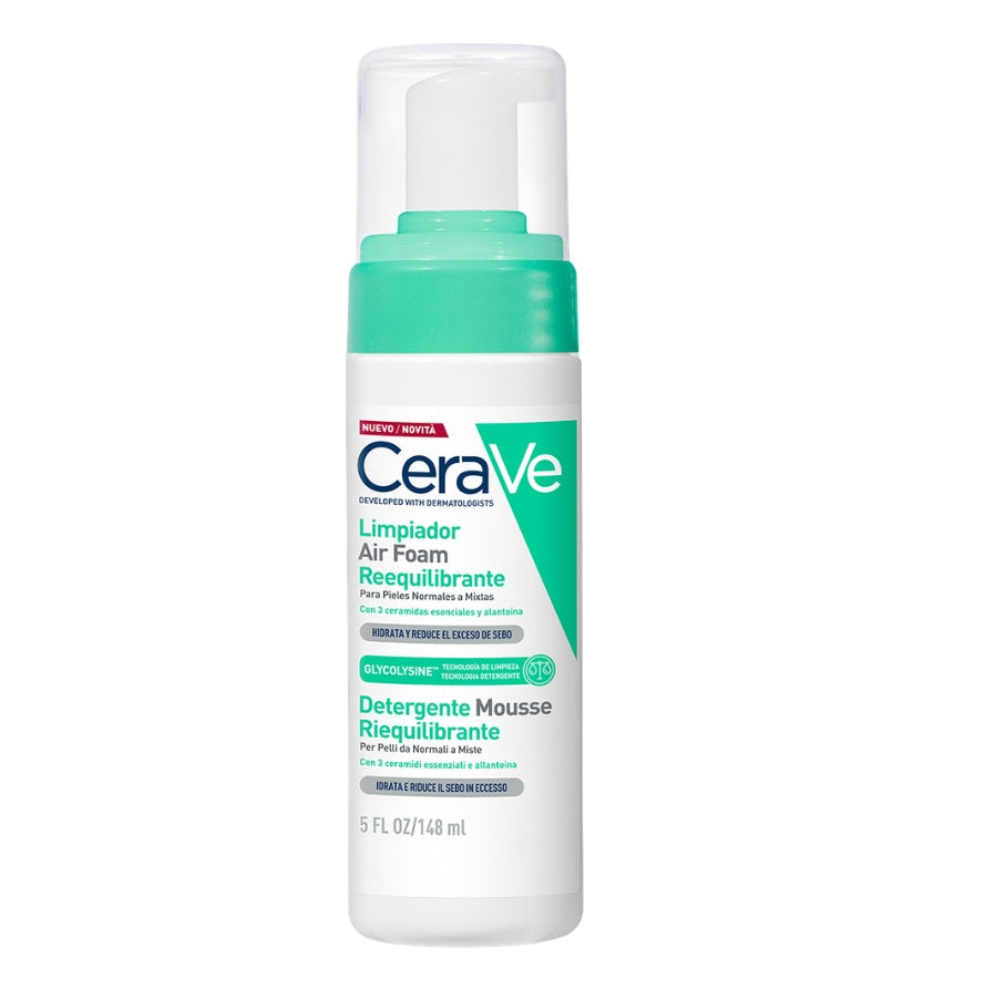 Cerave Limpiador Air Foam Reequilibrante (148ml)