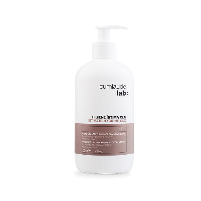 Gel de higiene íntima suave sin fragancia 500ml – Cumlaude CLX
