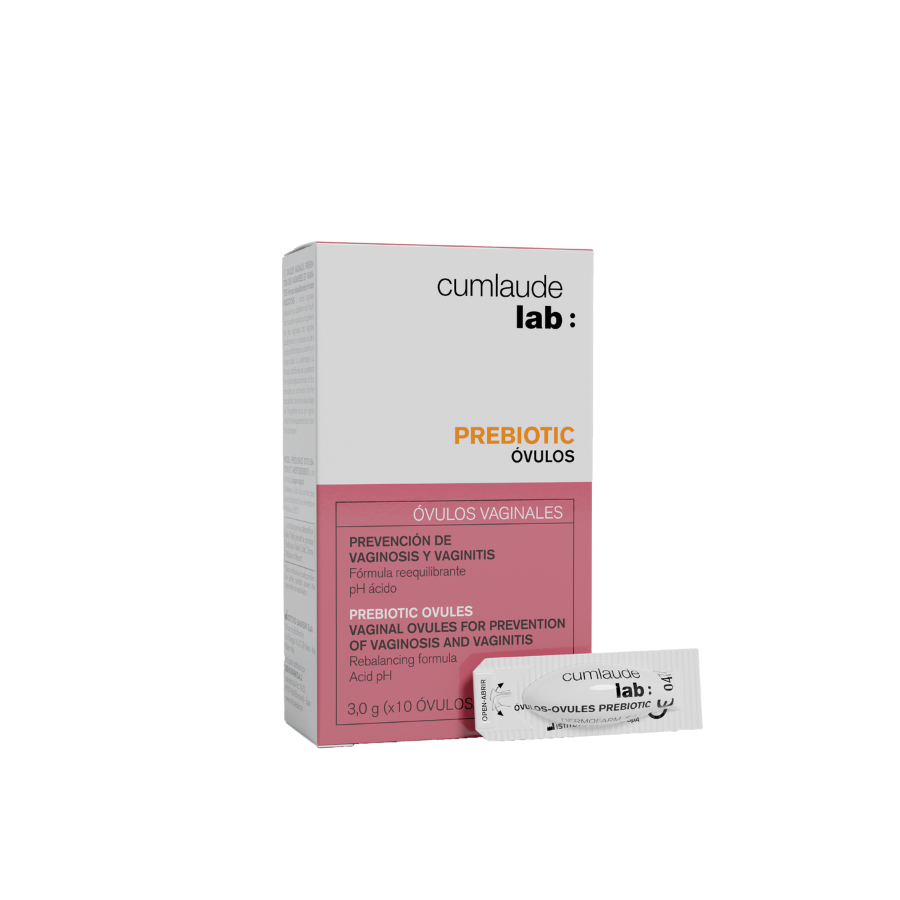 Cumlaude Prebiotic Óvulos Vaginales Prevención y Equilibrio (10 ud)