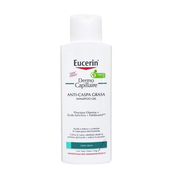 Eucerin DermoCapillaire Shampoo Anticaspa Cabello Graso (250ml)