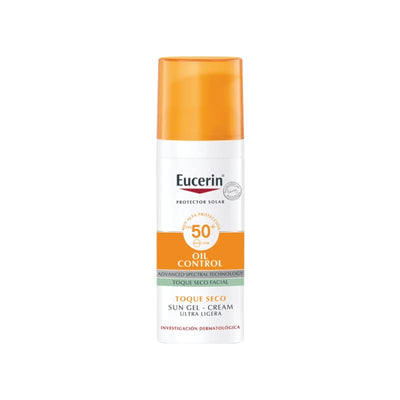 Eucerin Sun Oil Control Protector Solar Facial Toque Seco SPF 50+ (50ml)