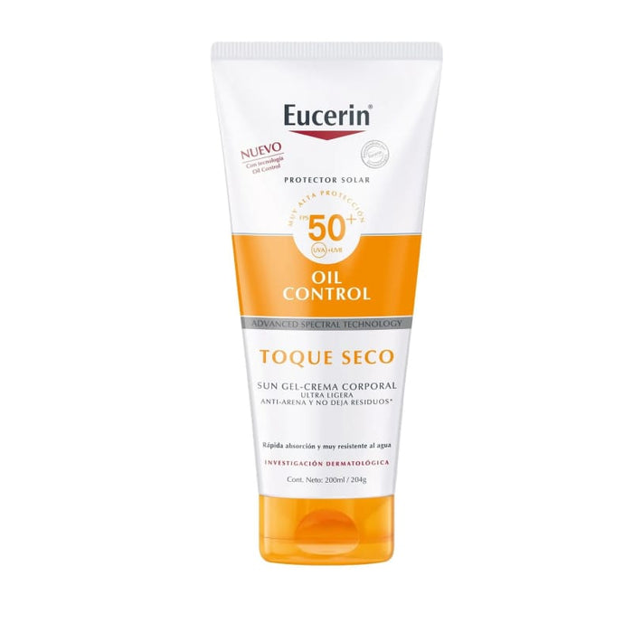 Eucerin Sun Loción Corporal Solar Toque Seco SPF50+ (200ml)
