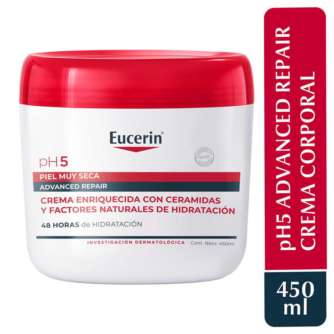 Eucerin pH5 Advanced Repair Crema Corporal Hidratante Intensiva (450ml)