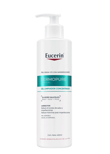 Eucerin DermoPure Clinical Gel Limpiador Concentrado (400ml)