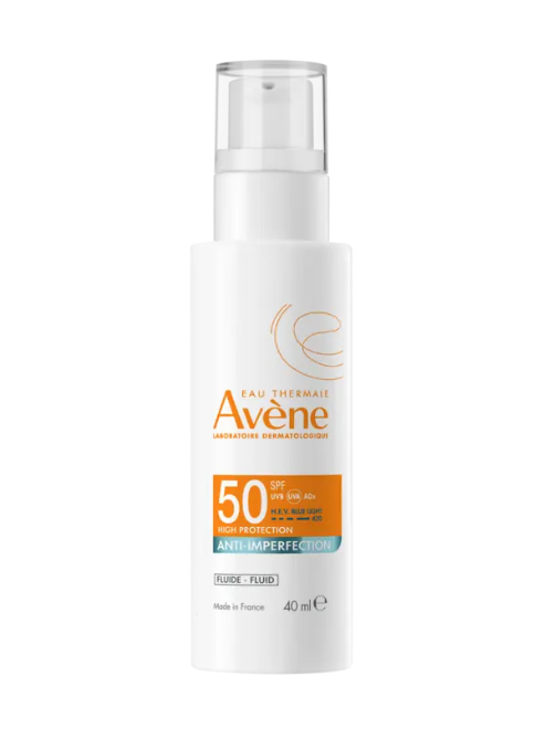 Avene Protector Solar Fluido Anti-Imperfecciones SPF50
