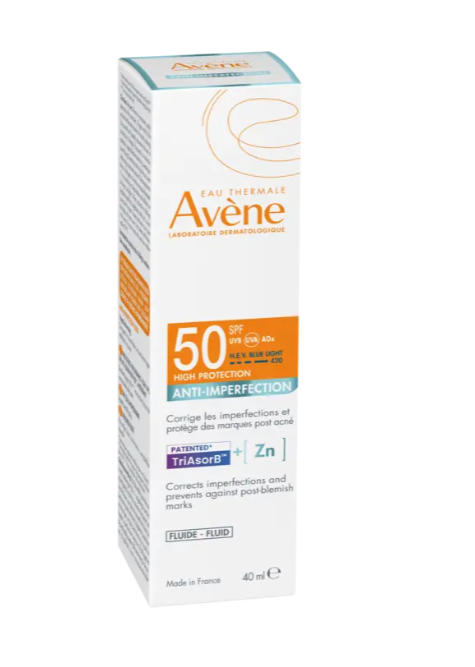 Avene Protector Solar Fluido Antiimperfecciones SPF50