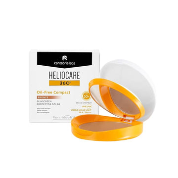 Heliocare 360 Compacto Oil Free Spf50+ Tono Bronze