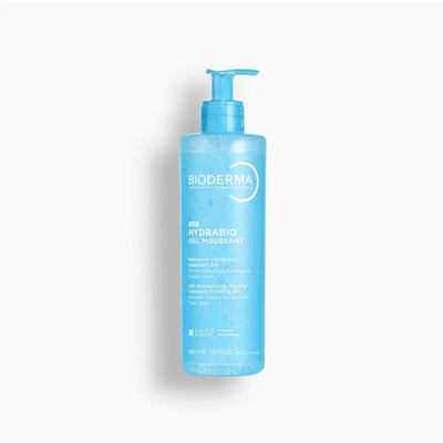 Gel limpiador micelar 3 en 1 para piel deshidratada 400ml – Bioderma Hydrabio Gel Moussant