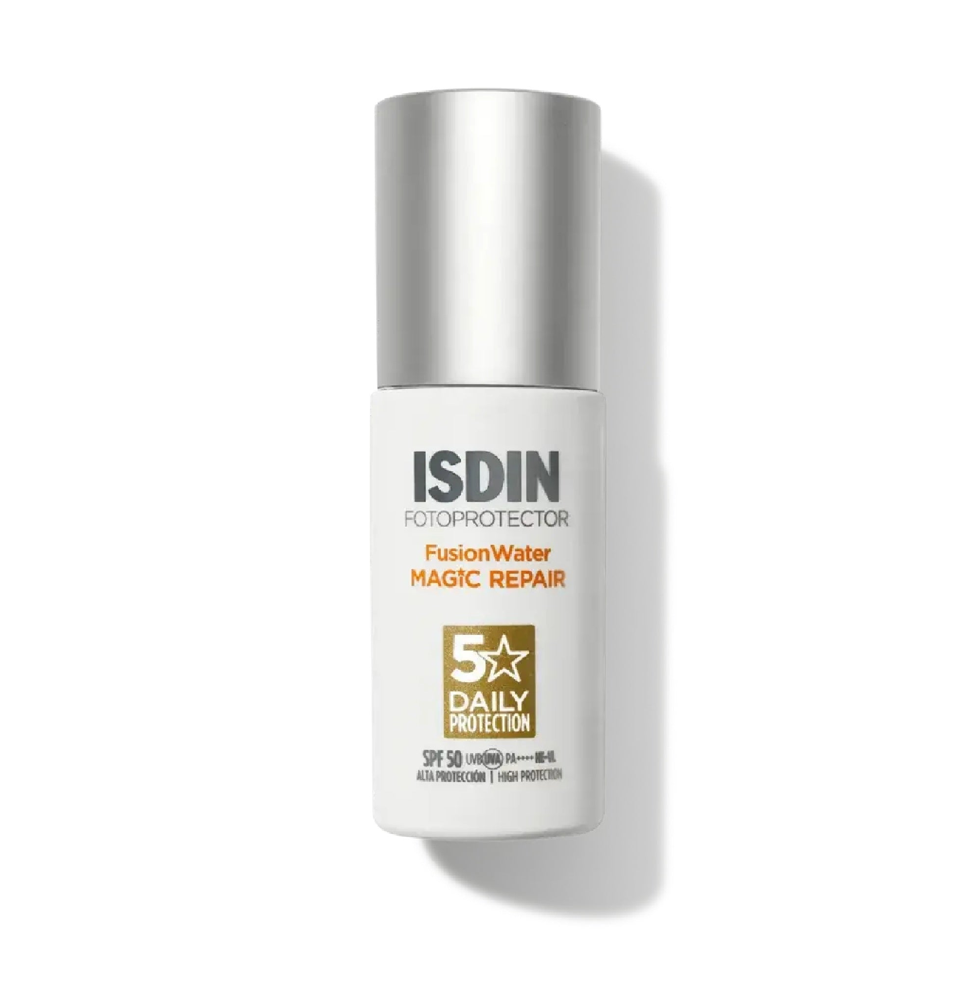 Protector solar facial anti-edad triple acción SPF50 50ml – ISDIN Fusion Water MAGIC Repair