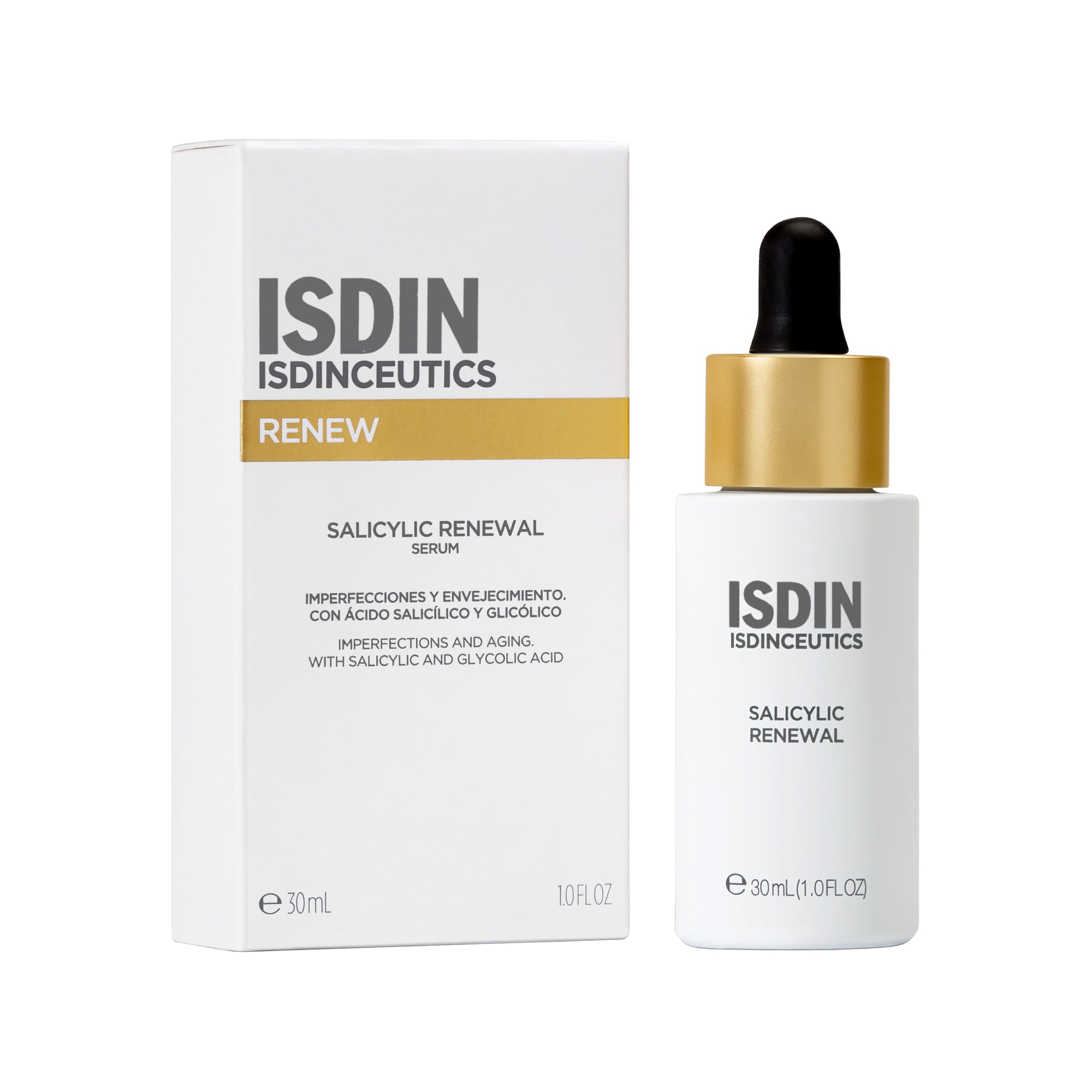 Sérum renovador con ácido salicílico 30ml – Isdinceutics Salicylic Renewal
