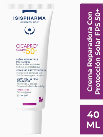 Isispharma Cicapro Crema Spf50+ (40ml)