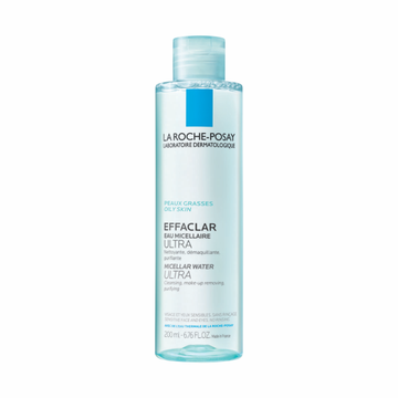 La Roche-Posay Effaclar Agua Micelar Ultra Desmaquillante Piel Grasa (200ml)