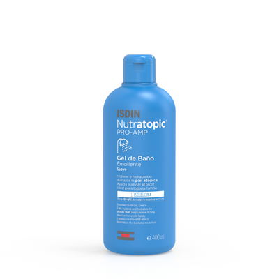 Gel limpiador suave para piel atópica 400ml – ISDIN Nutratopic