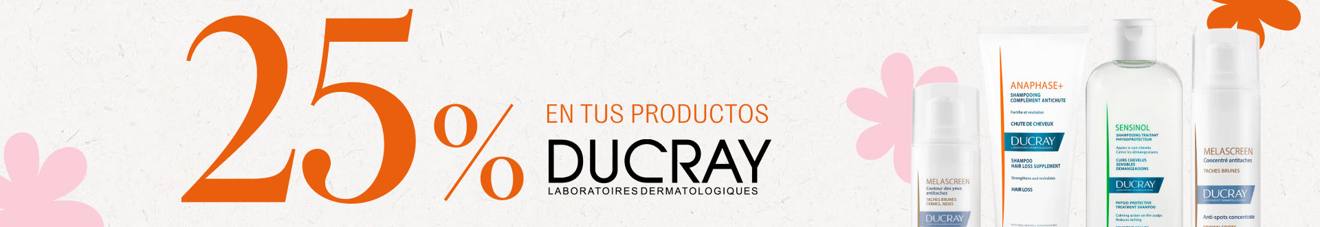 25% de descuento en ducray