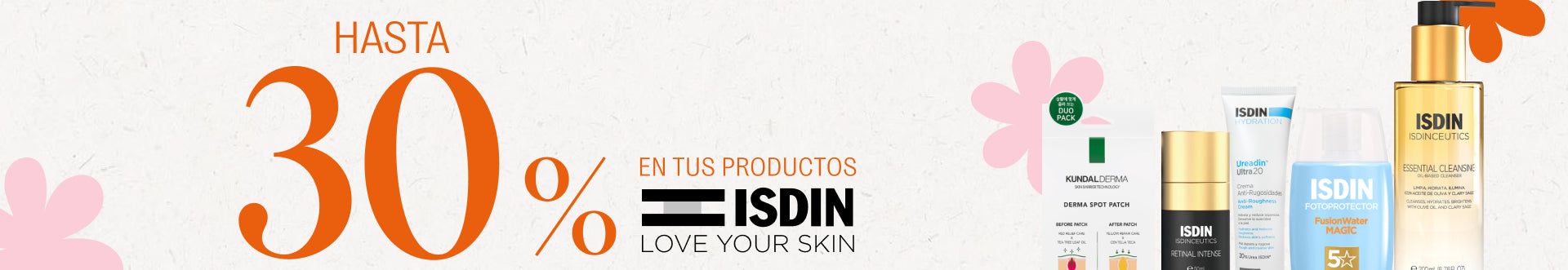 30% de descuento en isdin