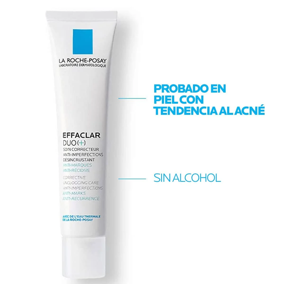 La Roche-Posay Effaclar Duo(+) – Tratamiento Facial Antiimperfecciones y Marcas de Acné 40ml