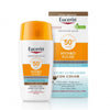 Eucerin Sun Hydro Fluid Protector Solar Facial Con Color Tono Oscuro SPF 50+ (50ml)